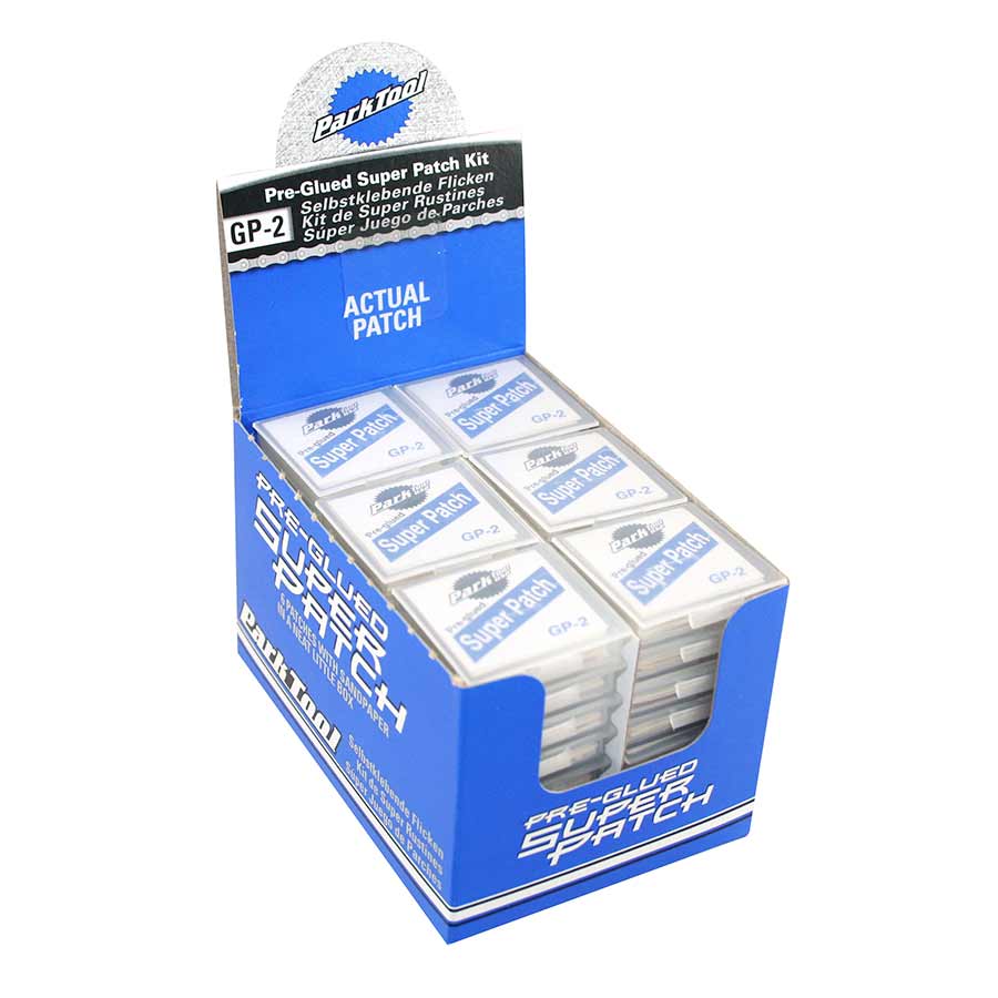 Park Tool, GP-2, Trousse de 6 rustines pré-encollées