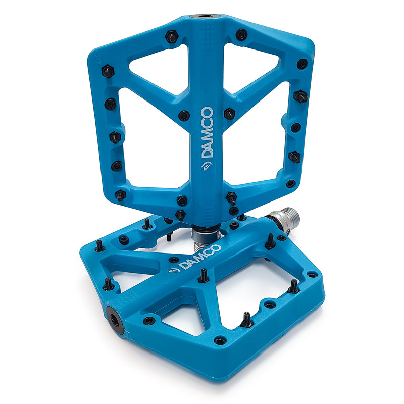DAMCO BMX PEDALS SKY BLUE 9/16"