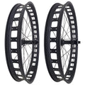 26" REAR WHEEL ALEX RIM FAT BIKE THRU AXLE BLACK 32T