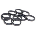 EVO, Espaceurs de direction en alliage, 25.4mm, 5mm, noir