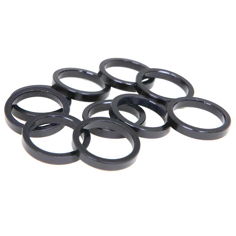 EVO, Espaceurs de direction en alliage, 25.4mm, 5mm, noir