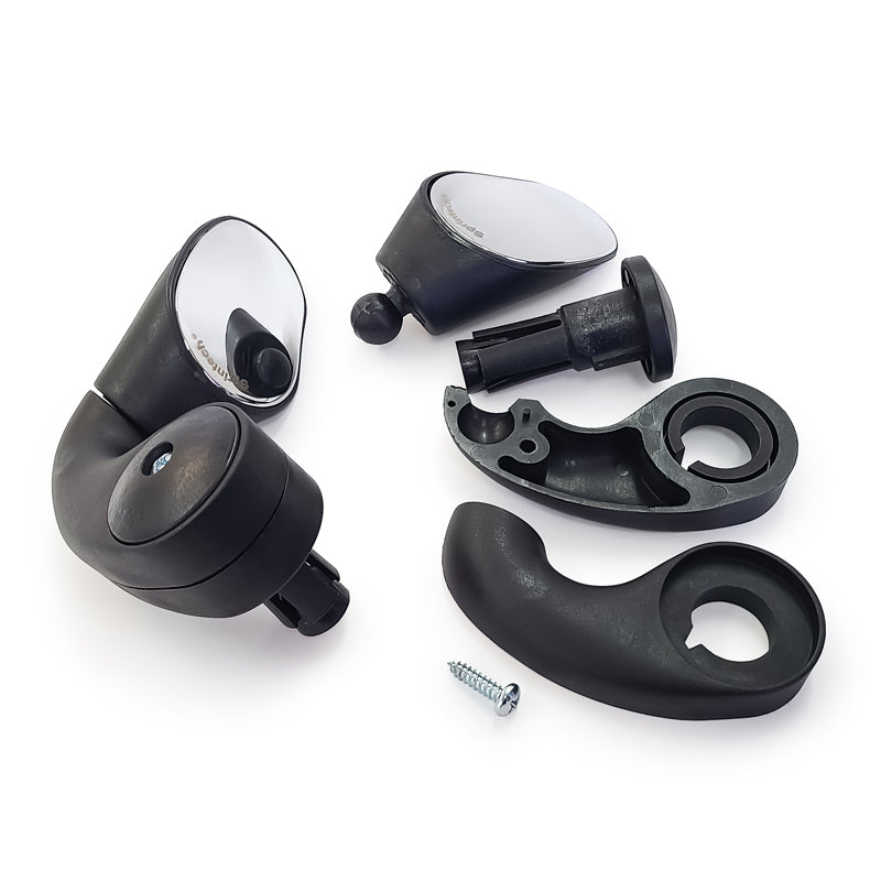 PAIR OF SPRINTECH RACING BLACK MIRRORS