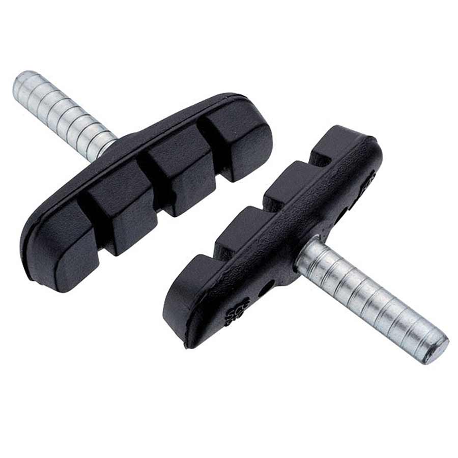 Jagwire Mountain Sport Cantilever Brake Pads, Centered Stem, 53mm, All Conditions (AW), Black, Pair