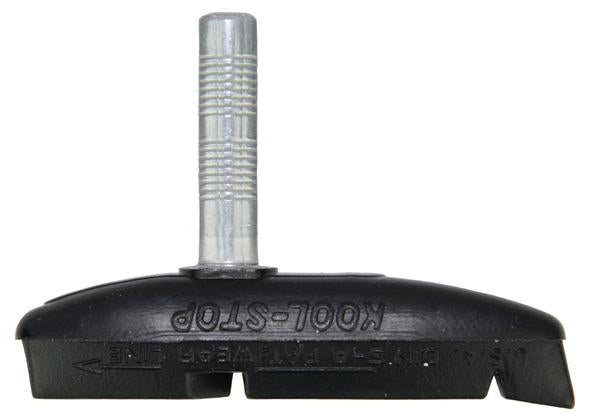 Kool Stop Supra 2, Patins de frein filetés (NOIR)
