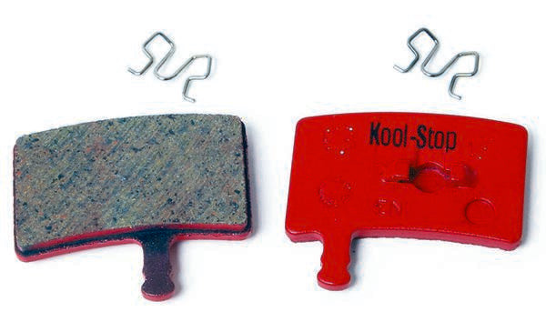 Kool-Stop Hayes Stroker, Plaquettes de frein à disque Trail, composé organique, plaque en acier (K-D250)