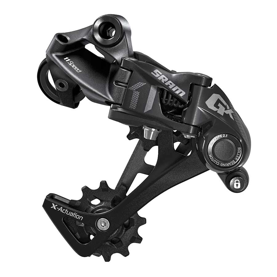 SRAM, GX 1X11, Dérailleur arrière, 1X11vit., Cage Longue, Noir