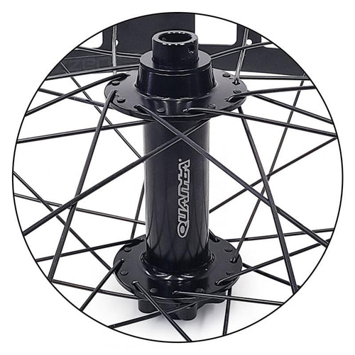 26" REAR WHEEL ALEX RIM FAT BIKE THRU AXLE BLACK 32T