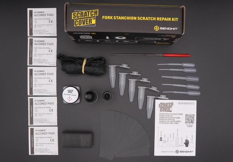 Sendhit Scratch Cover, Kit de réparation de fourche, Transparent