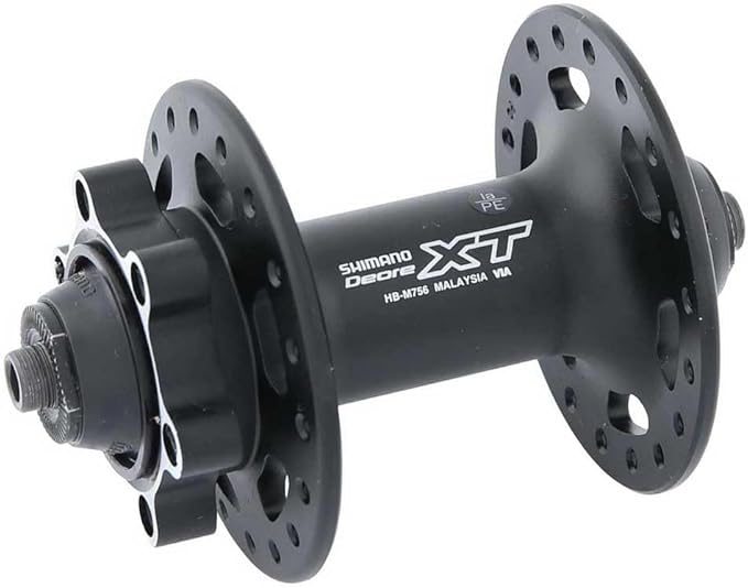 SHIMANO, XT Moyeu avant 36h 6 trous