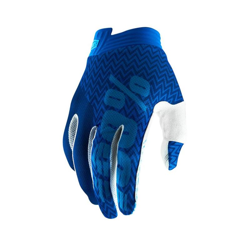 100% iTrack Gants, Bleu