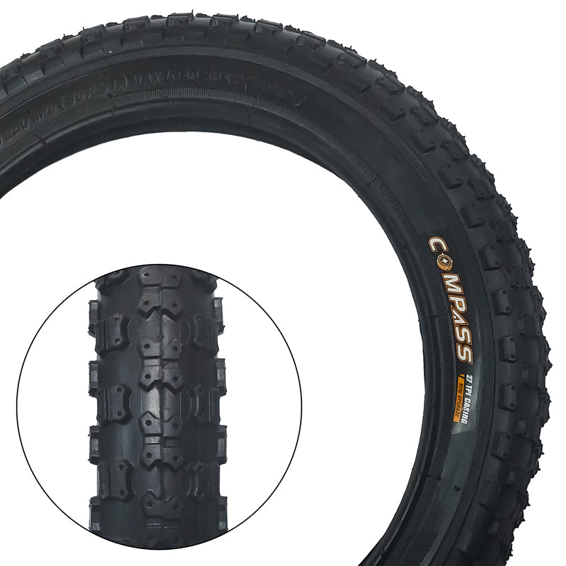 DAMCO COMP.III TIRE 14"X2.125 BLACK