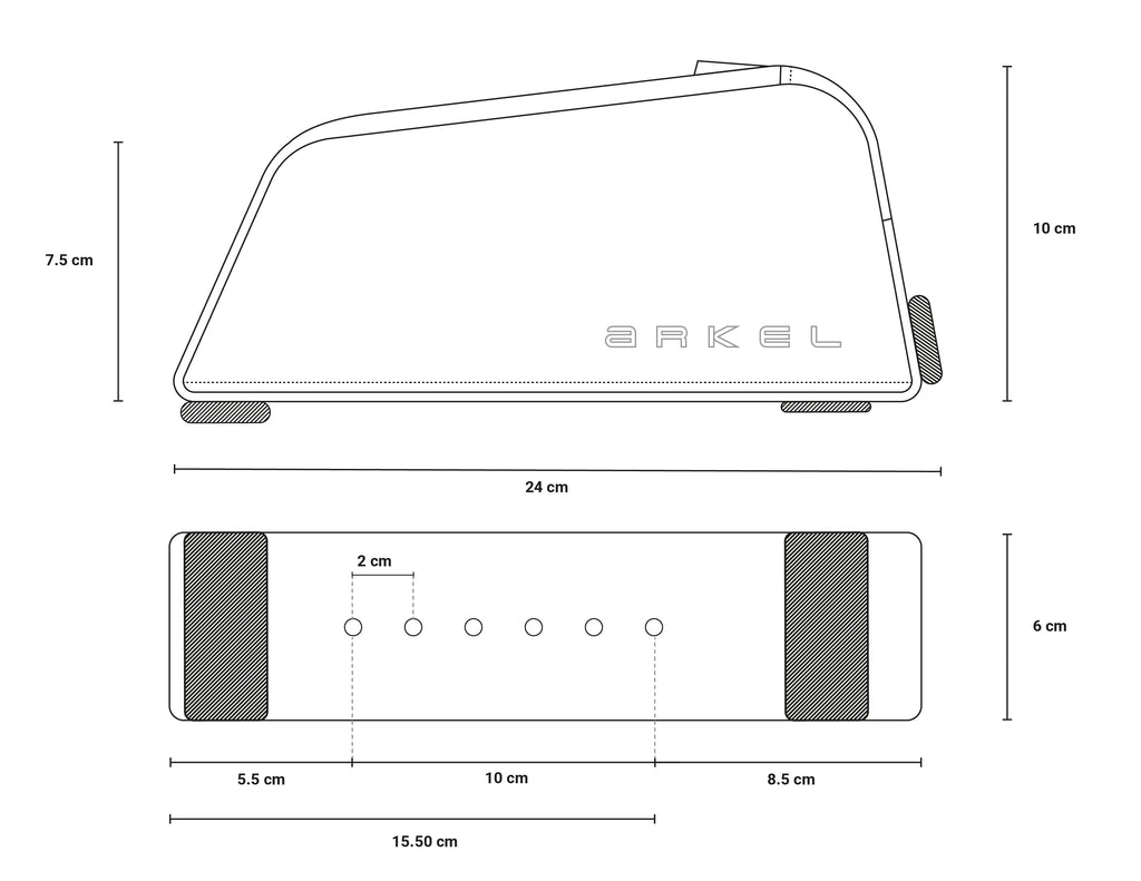 Arkel, Taco - Sac top tube