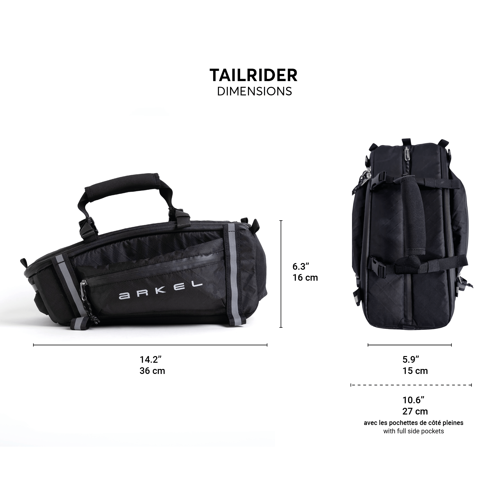 Arkel, TailRider 2 - Trunk Bag