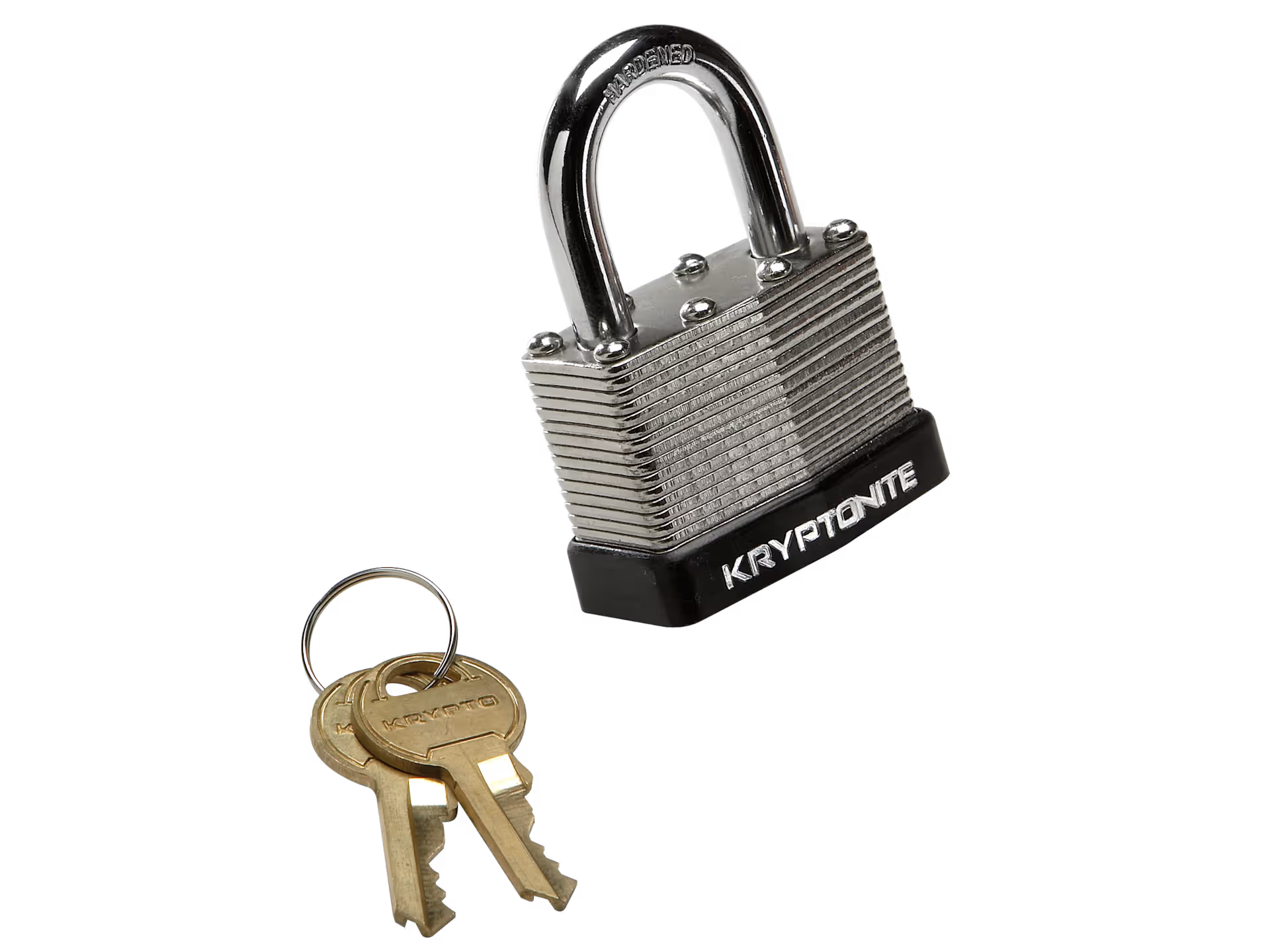 Kryptonite, Cadenas en acier laminé à clé de