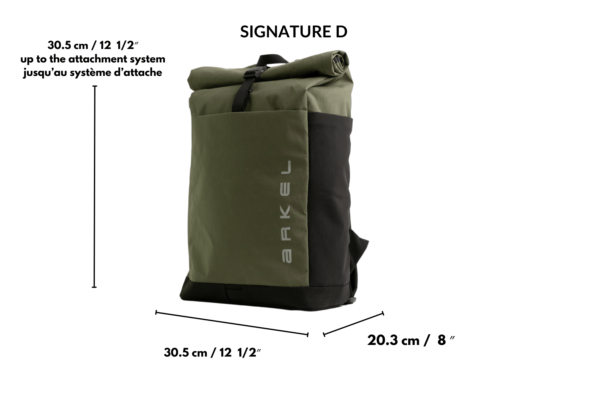 Arkel, Signature D- Commuting Waterproof Backpack