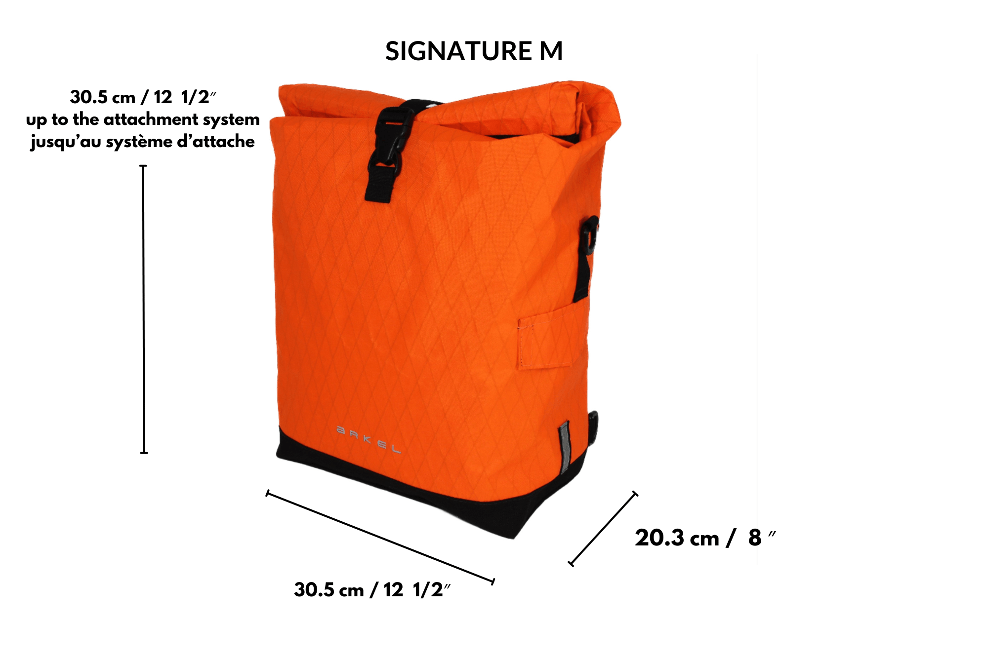 Arkel, Signature M- Waterproof Urban Pannier