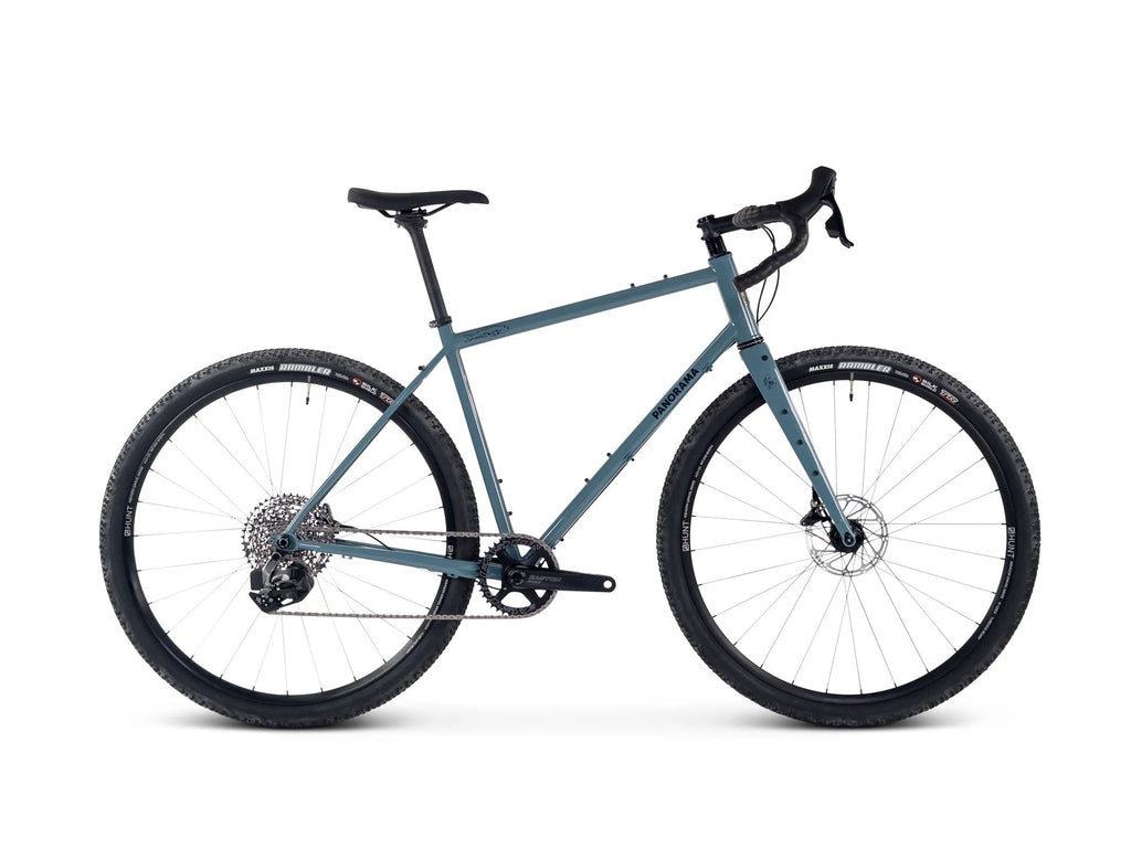 Panorama, Anticosti, Gravel bike en acier