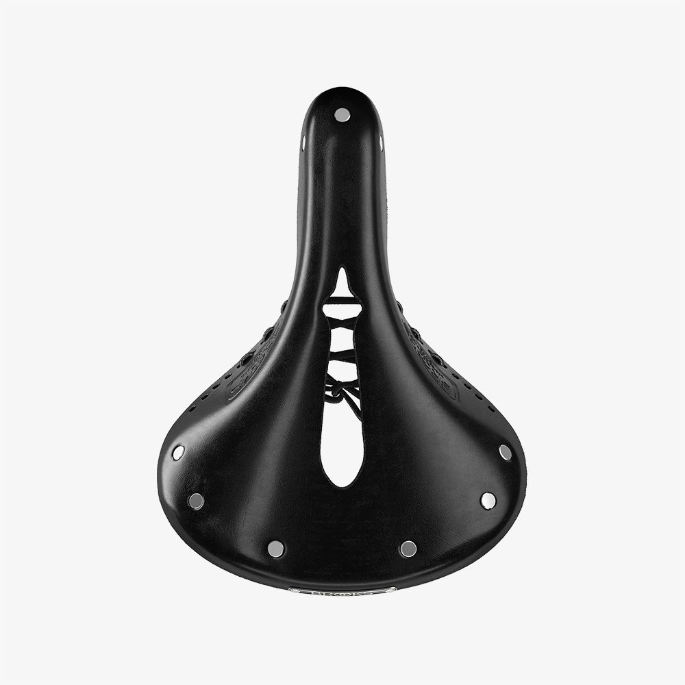 Brooks, Selle B17 Carved Short, Noir