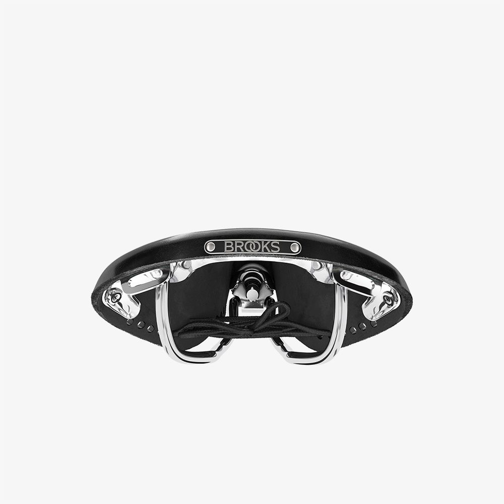 Brooks, Selle B17 Carved Short, Noir