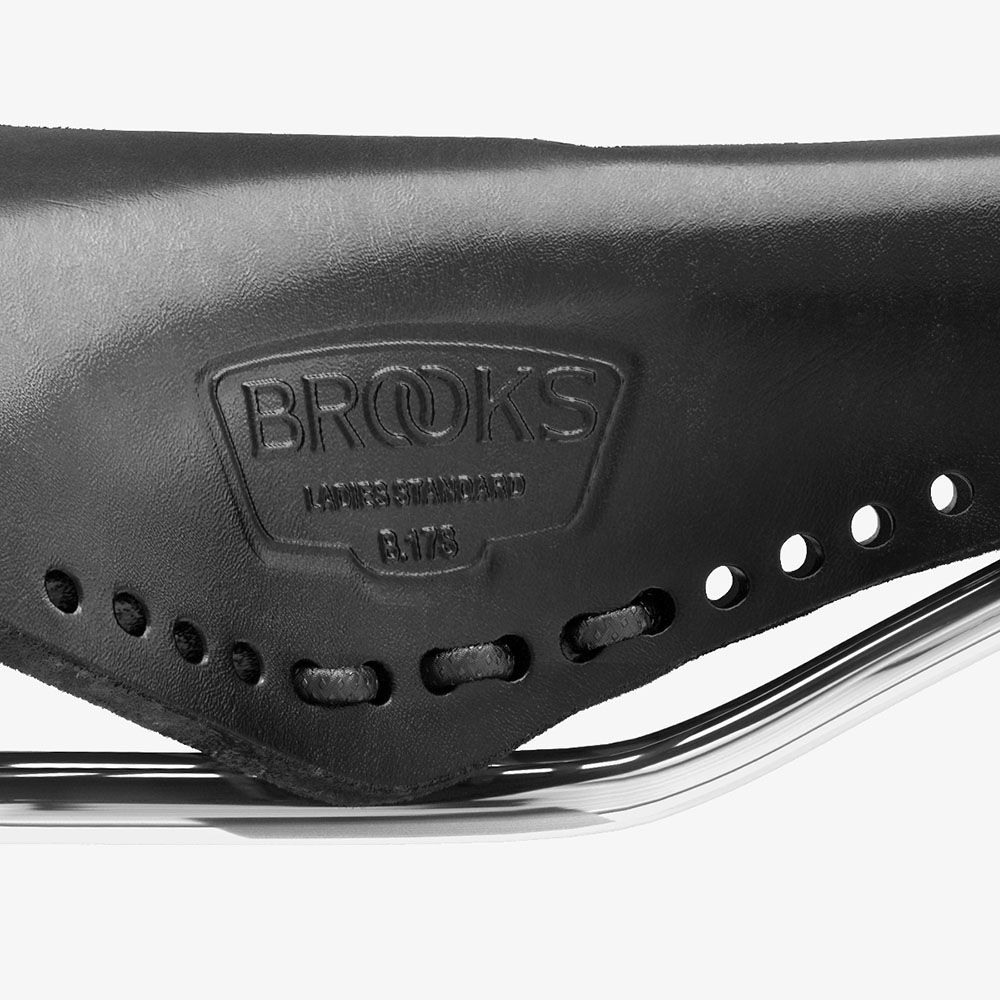 Brooks, Selle B17 Carved Short, Noir