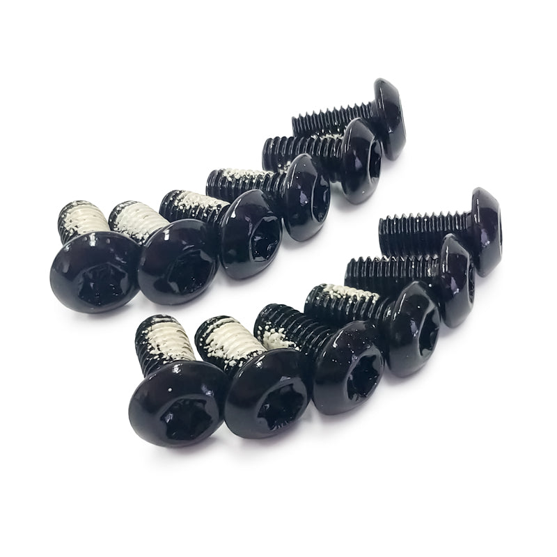 M5x10 Black Disc Bolt