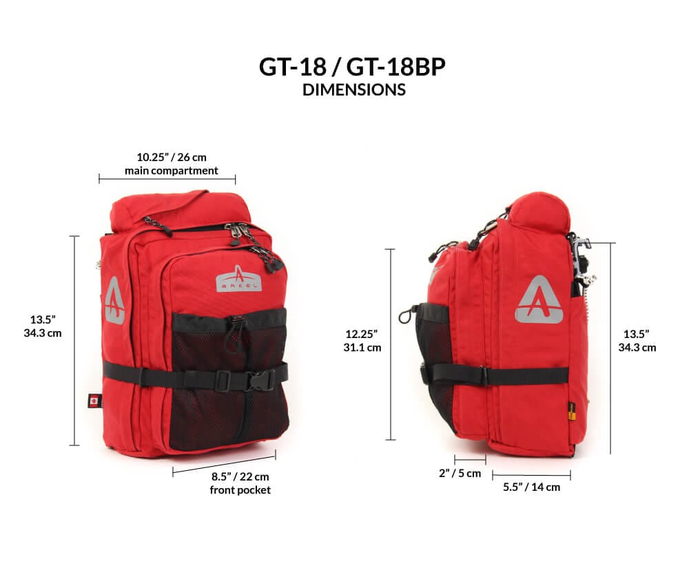 Arkel, GT-18BP Classic- Convertible Backpack Pannier
