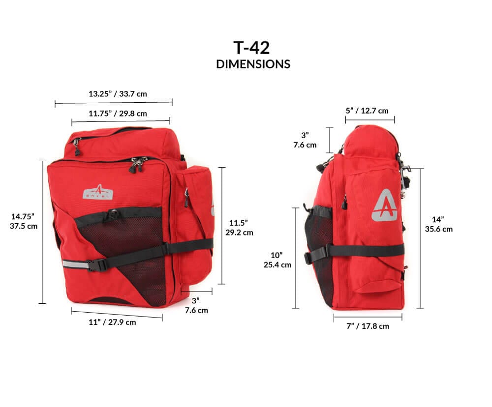 Arkel, T-42 Classic- Touring Panniers