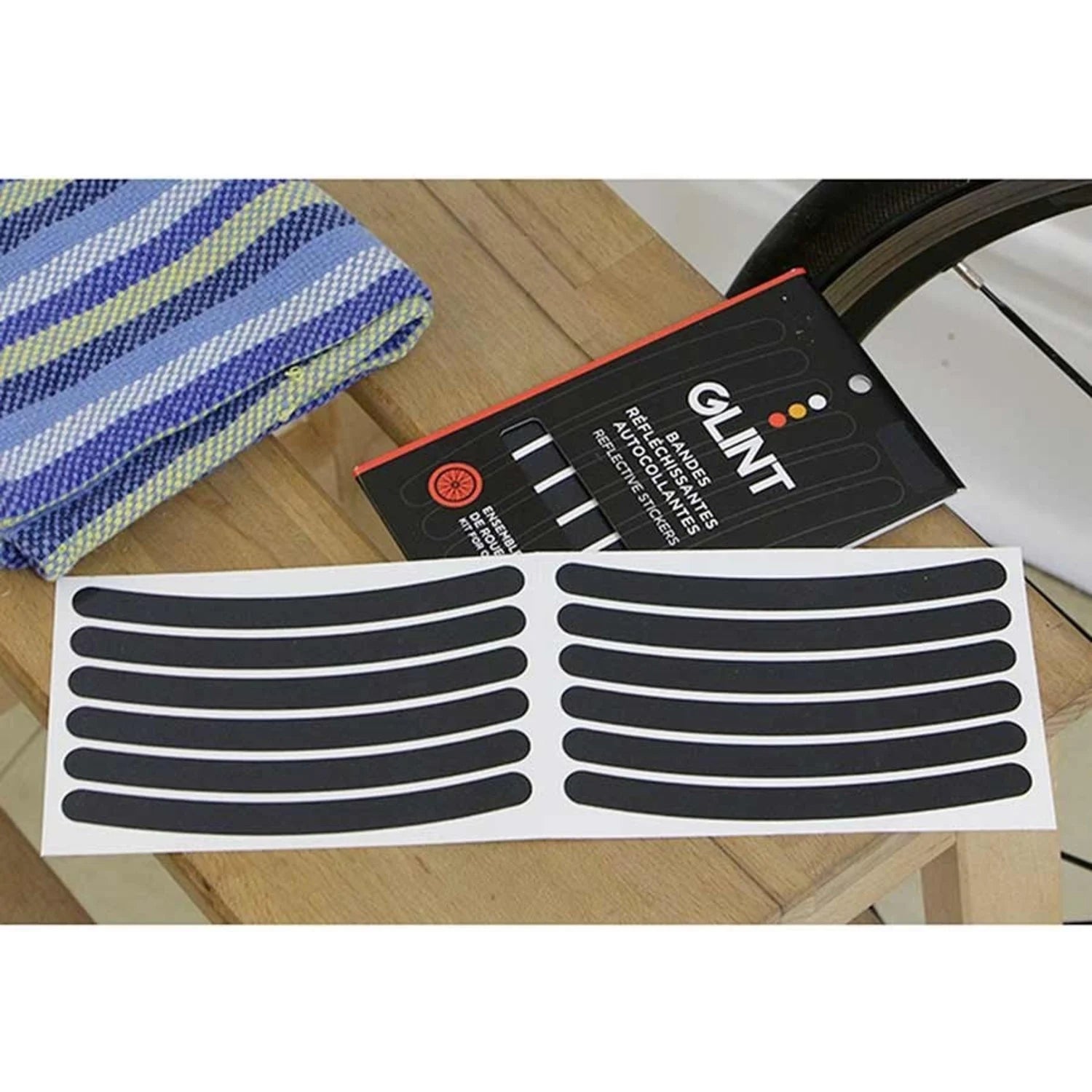 GLINT, Ensemble pour roues, Noir, Kit