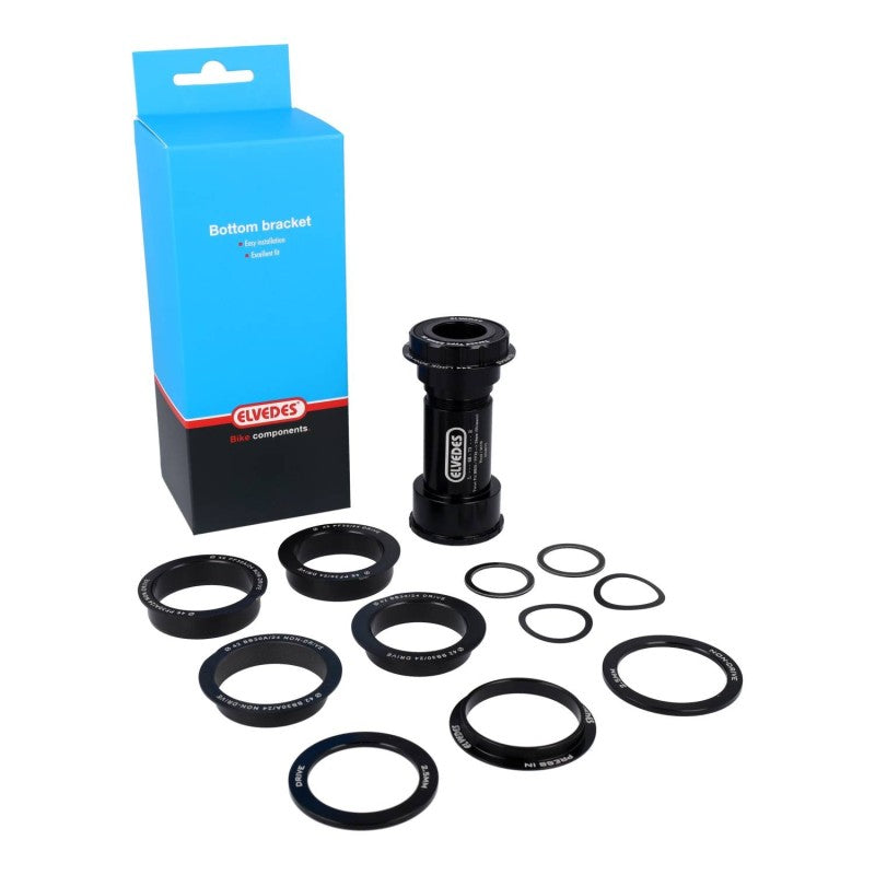 ELVEDES, PF30/BB30 68-73mm - 24mm (Shimano), Boitier de Pédalier Fileté