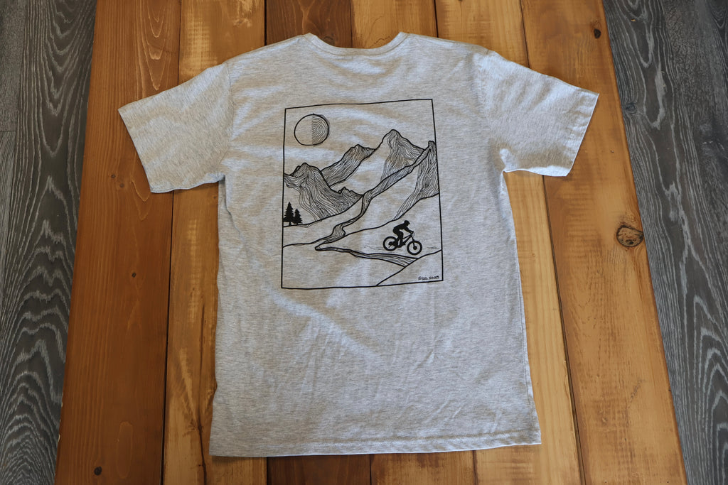 T-Shirts, Manches Courtes, Biseak Les Montagnes