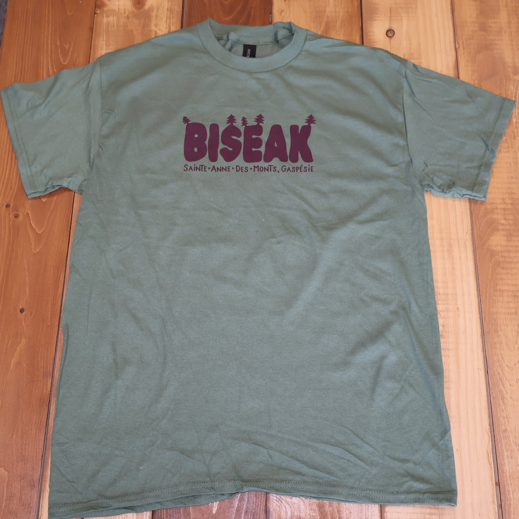 T-shirt, manches courtes, biseak chèvre!