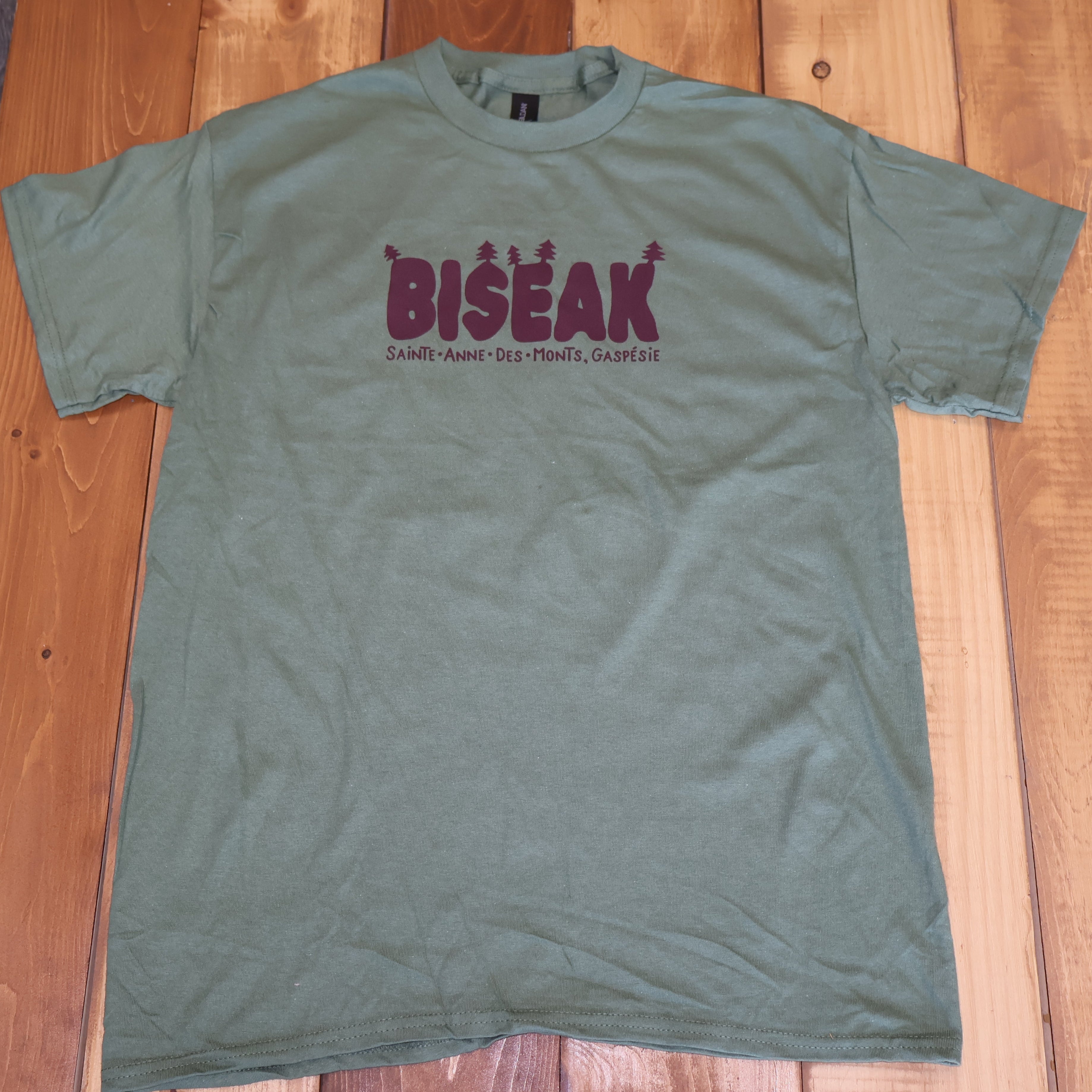 T-shirt, manches courtes, biseak chèvre!