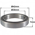 SB-6903, 2RS Sealed Bearing, 30x17x7mm, Bag