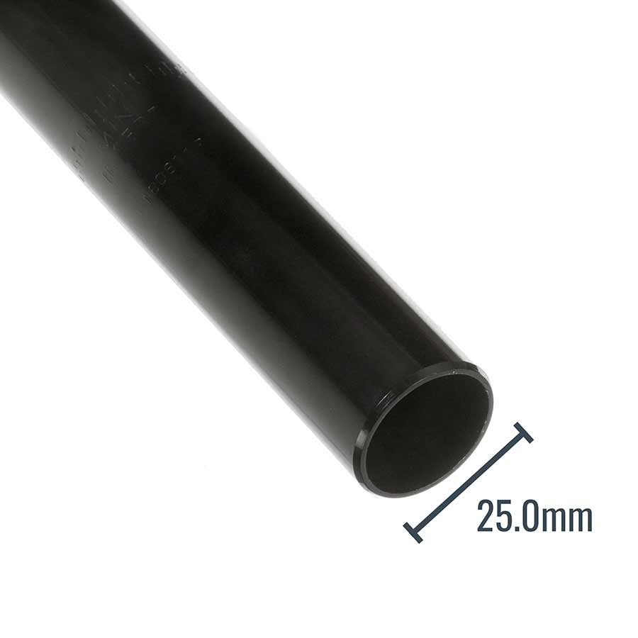 EVO,Tige de selle Kalloy, , Noir, 400 X 25.0mm