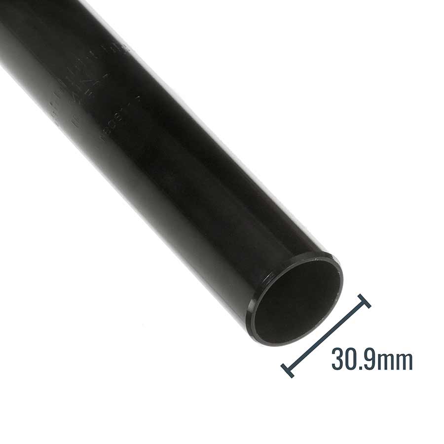 EVO, Tige de selle Kalloy Noir, 400 X 30.9mm
