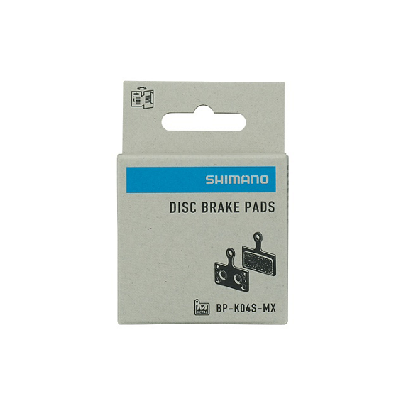 SHIMANO, PLAQUETTE DE FREIN À DISQUE BP-K04S-MX MÉTAL